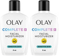 Olay Complete+ Face Moisturizer with Sunscreen SPF 40, For Sensitive Skin, Broad Spectrum Sun Protection, Fragrence-Free - No White Cast on All Tones, Nourishes Moisture Barrier - Ceramides, 6 Oz